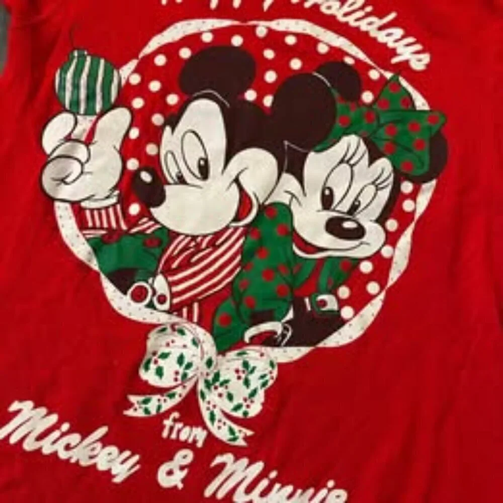 vintage mickey unlimited disney sleep shirt mickey minnie - Picture 7 of 7